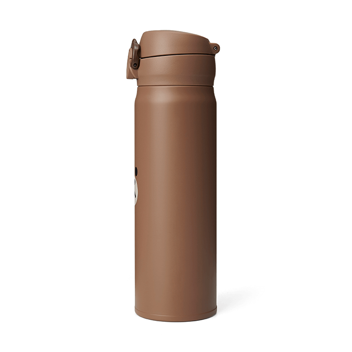 LINE FRIENDS HOUSEHOLD BROWN BROWN & FRIENDS BROWN THERMOS TUMBLER (500ML) (6268724773037)