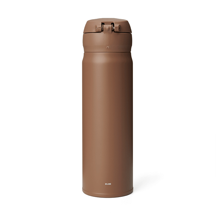 LINE FRIENDS HOUSEHOLD BROWN BROWN & FRIENDS BROWN THERMOS TUMBLER (500ML) (6268724773037)