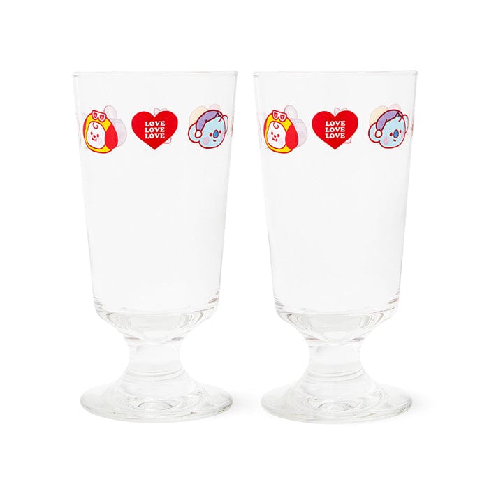 LINE FRIENDS HOUSEHOLD BT21 BT21 BABY PARTY NIGHT GOBLET SET (7182489387181)