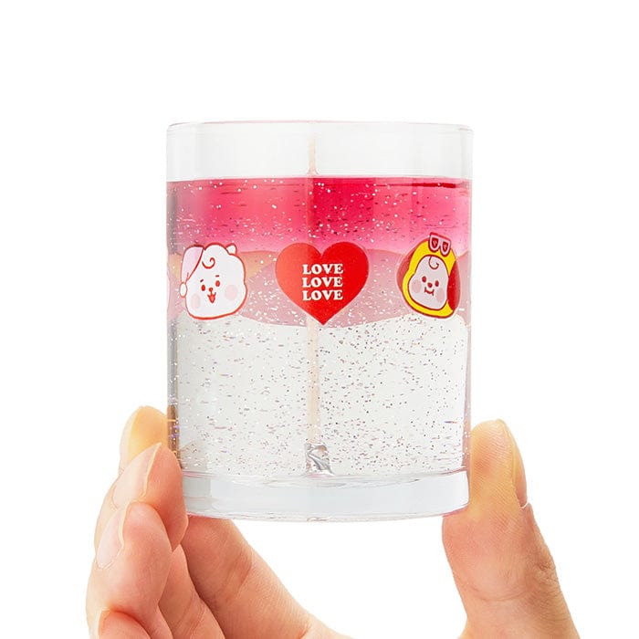 LINE FRIENDS HOUSEHOLD JELLY CANDLE BT21 BABY PARTY NIGHT JELLY CANDLE (UNSCENTED) (7182486175917)