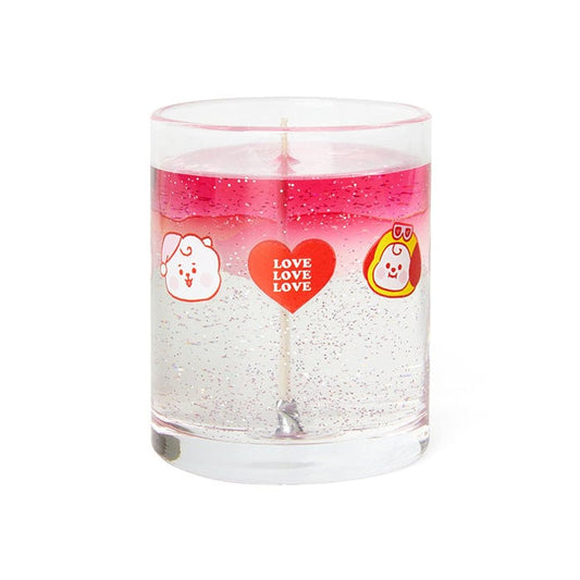 LINE FRIENDS HOUSEHOLD JELLY CANDLE BT21 BABY PARTY NIGHT JELLY CANDLE (UNSCENTED) (7182486175917)