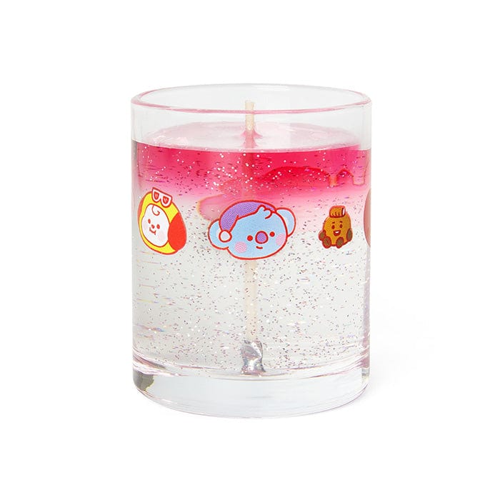 LINE FRIENDS HOUSEHOLD JELLY CANDLE BT21 BABY PARTY NIGHT JELLY CANDLE (UNSCENTED) (7182486175917)