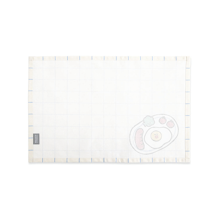 LINE FRIENDS HOUSEHOLD SALLY BROWN & FRIENDS SALLY CHECK TABLE MAT (7182641725613)