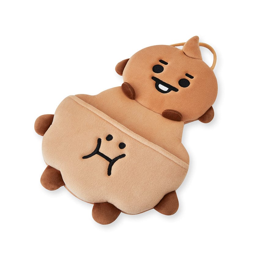 LINE FRIENDS HOUSEHOLD SHOOKY BT21 SHOOKY BABY HANGING POCKET ORGANIZER (7190639313069)