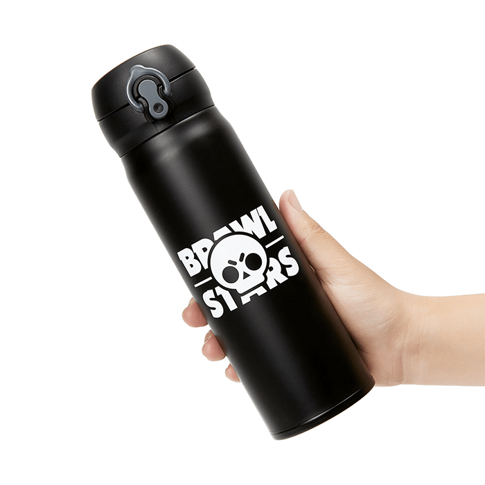 LINE FRIENDS HOUSEHOLD SKULL BRAWL STARS SKULL THERMOS TUMBLER (500ML) (7182719484077)