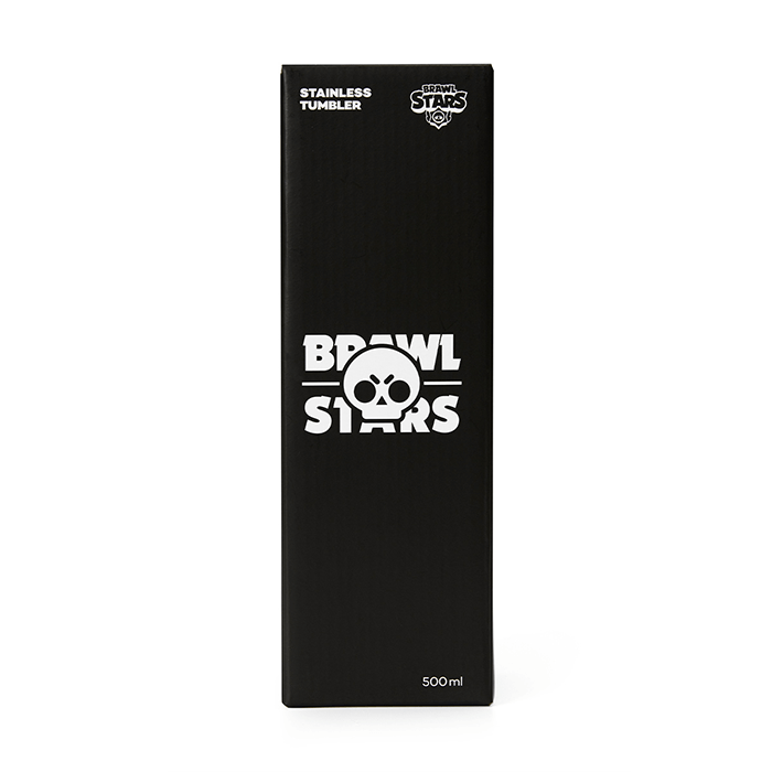 LINE FRIENDS HOUSEHOLD SKULL BRAWL STARS SKULL THERMOS TUMBLER (500ML) (7182719484077)