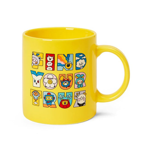 LINE FRIENDS HOUSEHOLD TRUZ TRUZ MILK MUG (7182497022125)