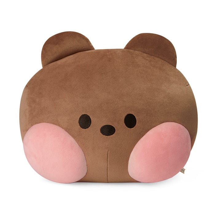 LINE FRIENDS LIVING BROWN LINE FRIENDS BROWN minini BIG HEAD CUSHION (7182463271085)