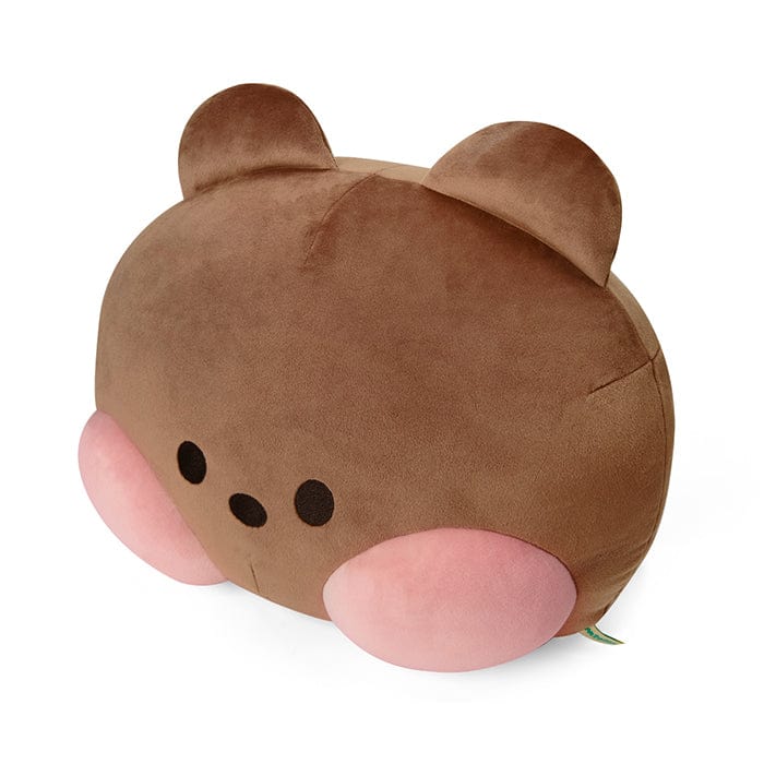 LINE FRIENDS LIVING BROWN LINE FRIENDS BROWN minini FACE CUSHION (7182463271085)