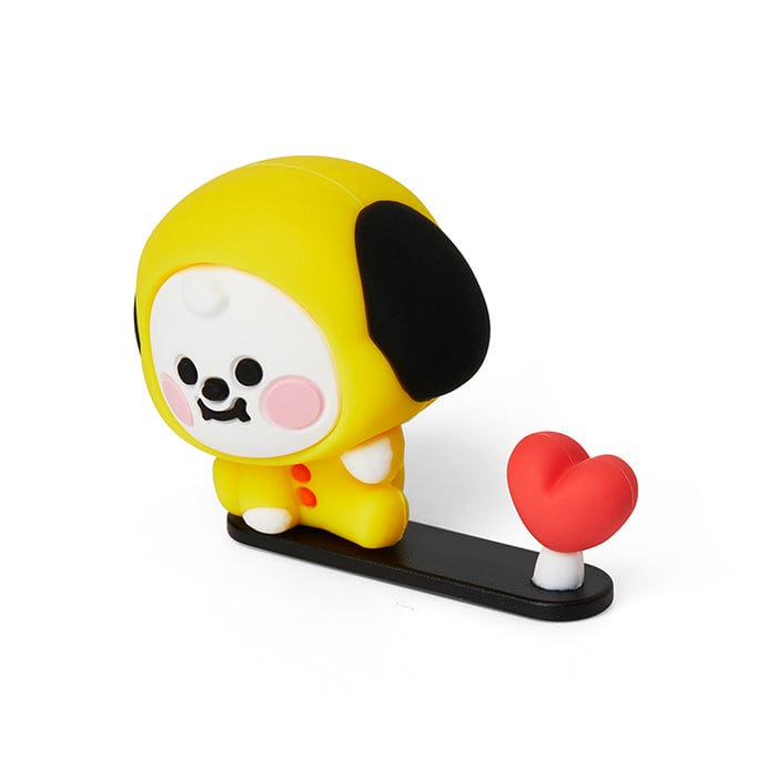 LINE FRIENDS LIVING CHIMMY BT21 CHIMMY BABY FIGURE MASK HANGER (7182463795373)