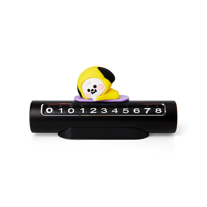 LINE FRIENDS LIVING CHIMMY BT21 CHIMMY BABY PARKING PHONE NUMBER PLATE (7182464057517)