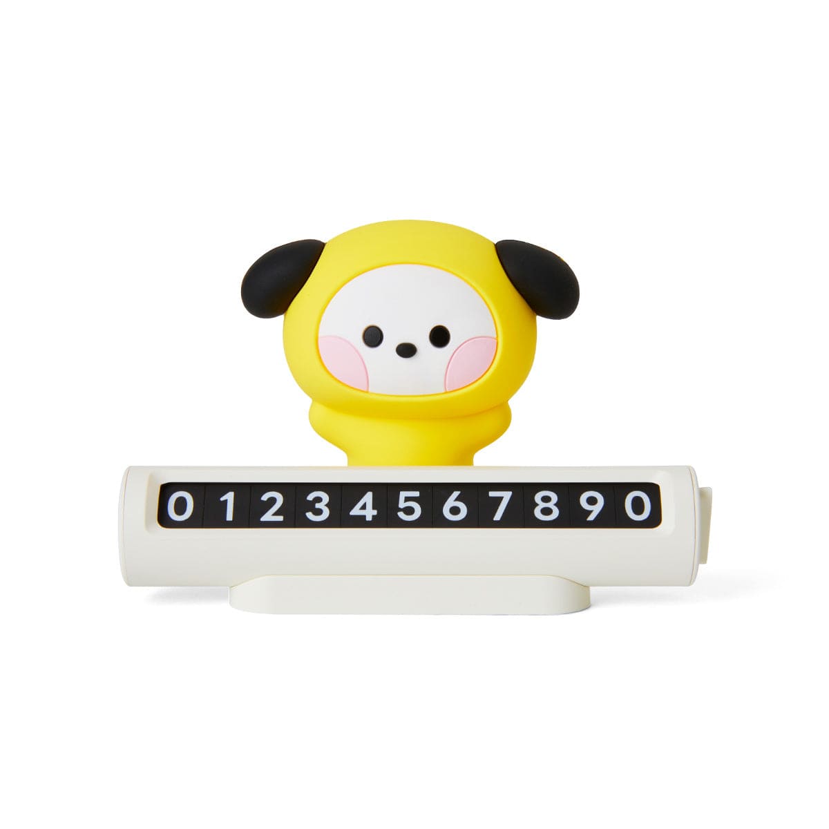 [NEW] 라인프렌즈 BT21 CHIMMY 미니니 차량용 피규어 번호 안내판