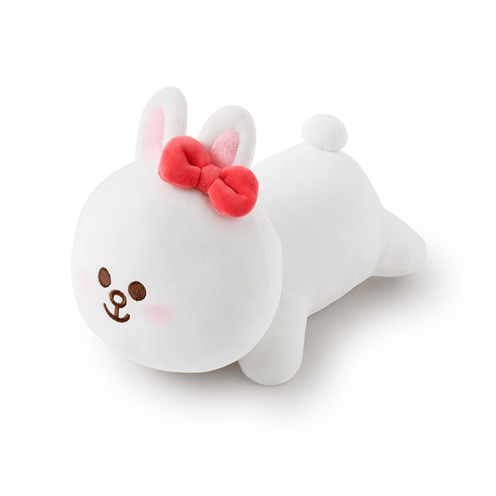 LINE FRIENDS LIVING CONY BROWN & FRIENDS CONY MINI FRIENDS FRONT SLEEPING CUSHION (7182570029229)