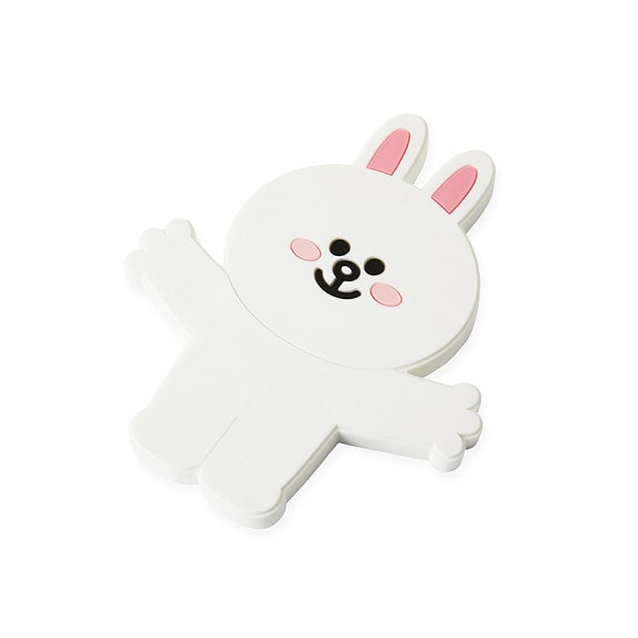 LINE FRIENDS LIVING CONY BROWN & FRIENDS CONY SILICONE HOOK MAGNET (7182469071021)