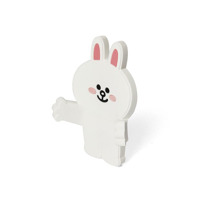 LINE FRIENDS LIVING CONY BROWN & FRIENDS CONY SILICONE HOOK MAGNET (7182469071021)