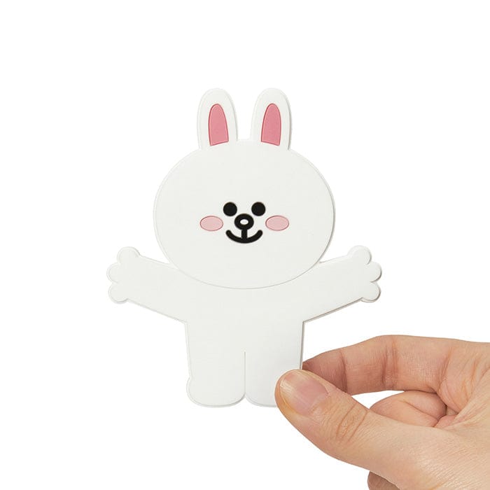 LINE FRIENDS LIVING CONY BROWN & FRIENDS CONY SILICONE HOOK MAGNET (7182469071021)