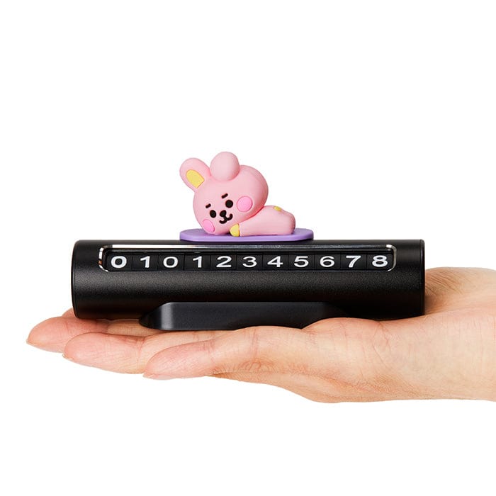 LINE FRIENDS LIVING COOKY BT21 COOKY BABY PARKING PHONE NUMBER PLATE (7182464024749)