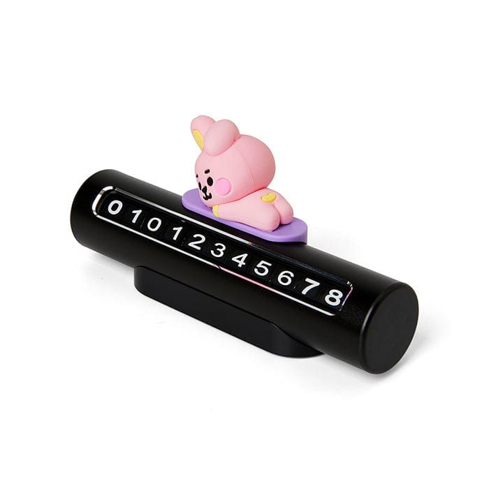 LINE FRIENDS LIVING COOKY BT21 COOKY BABY PARKING PHONE NUMBER PLATE (7182464024749)