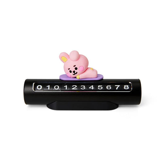 LINE FRIENDS LIVING COOKY BT21 COOKY BABY PARKING PHONE NUMBER PLATE (7182464024749)