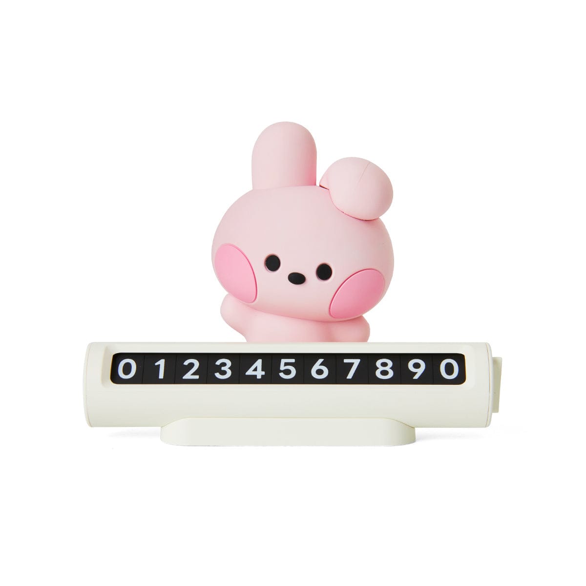 [NEW] 라인프렌즈 BT21 COOKY 미니니 차량용 피규어 번호 안내판