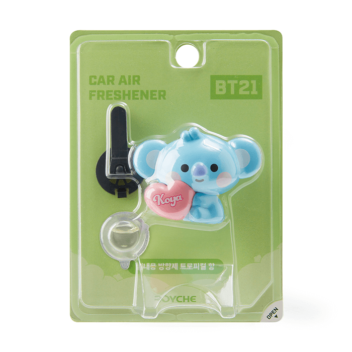 LINE FRIENDS LIVING KOYA BT21 KOYA BABY CAR AIR FRESHENER (7182510489773)