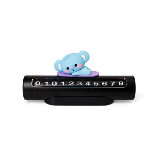 LINE FRIENDS LIVING KOYA BT21 KOYA BABY PARKING PHONE NUMBER PLATE (7182463959213)