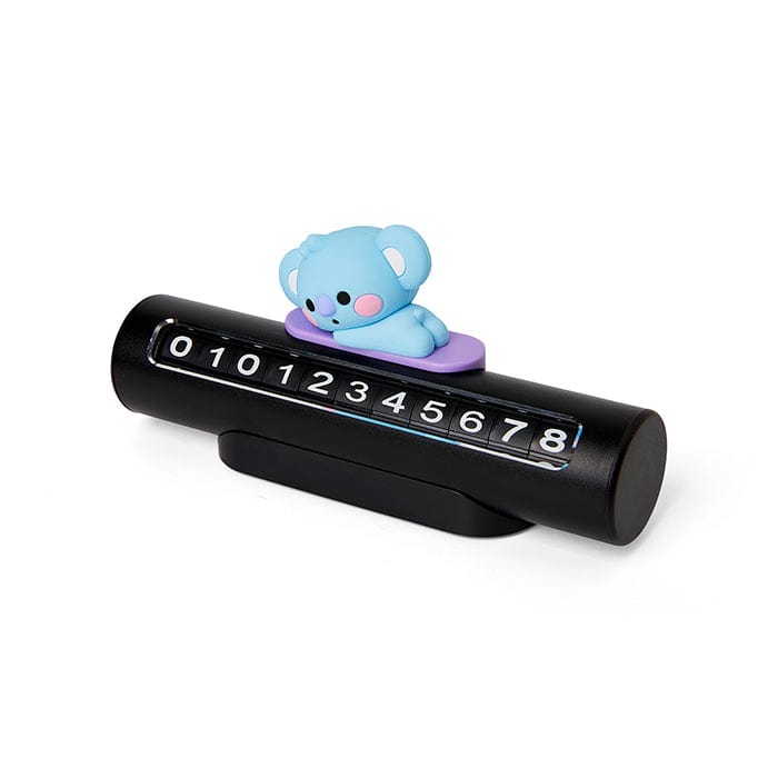 LINE FRIENDS LIVING KOYA BT21 KOYA BABY PARKING PHONE NUMBER PLATE (7182463959213)