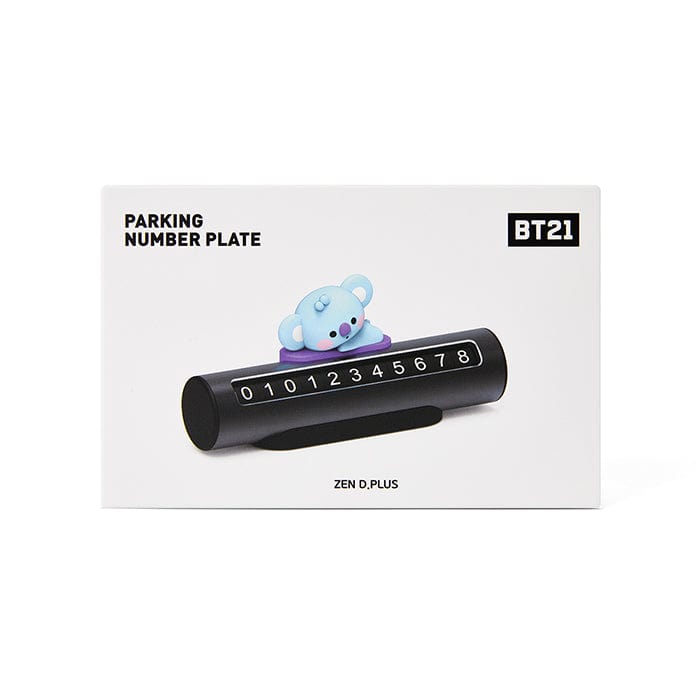 LINE FRIENDS LIVING KOYA BT21 KOYA BABY PARKING PHONE NUMBER PLATE (7182463959213)