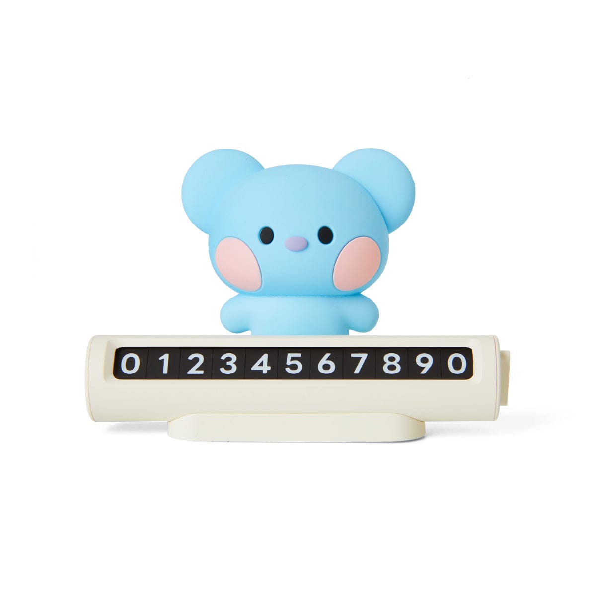 [NEW] 라인프렌즈 BT21 KOYA 미니니 차량용 피규어 번호 안내판