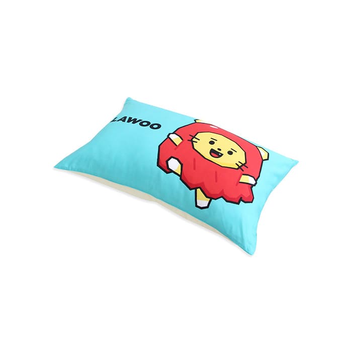 LINE FRIENDS LIVING LAWOO TRUZ LAWOO PILLOW COVER (7182496137389)