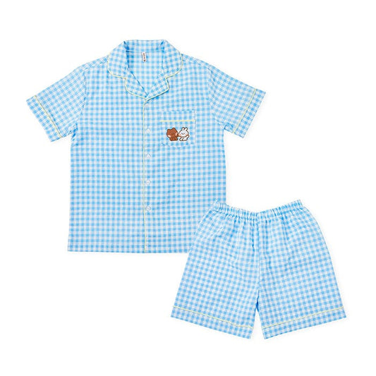 LINE FRIENDS LIVING LINE FRIENDS minini SUNNY DAY BLUE PAJAMA SET (7182468874413)