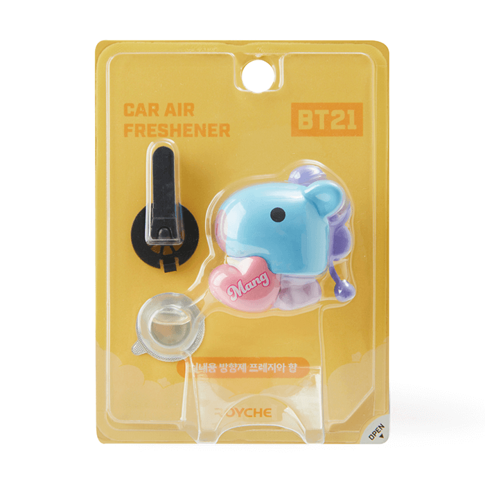 LINE FRIENDS LIVING MANG BT21 MANG BABY CAR AIR FRESHENER (7182510719149)