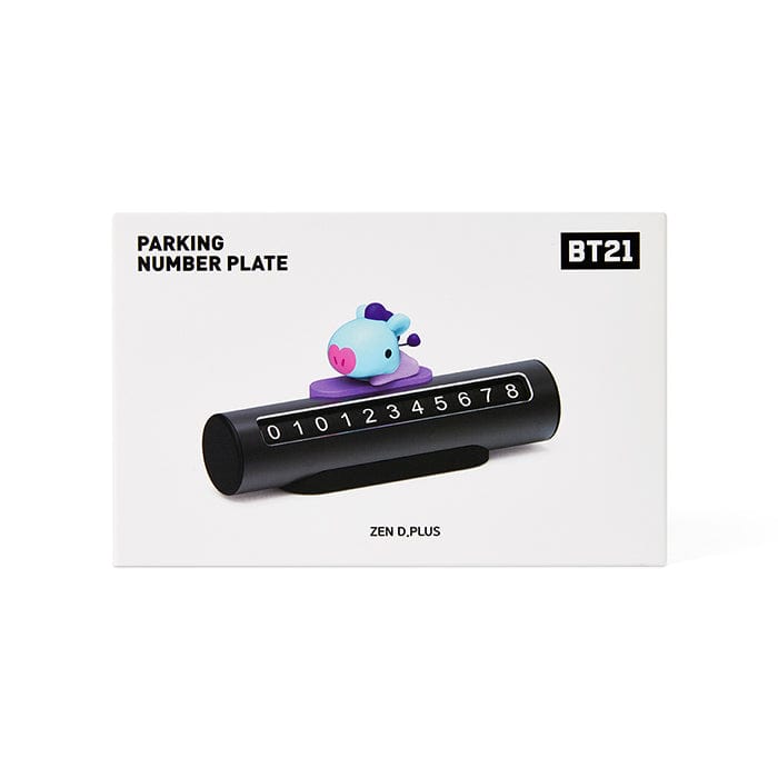 LINE FRIENDS LIVING MANG BT21 MANG BABY PARKING PHONE NUMBER PLATE (7182463926445)