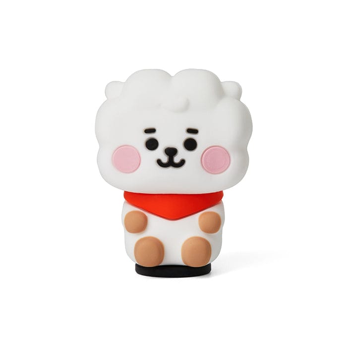 LINE FRIENDS LIVING RJ BT21 RJ BABY FIGURE MASK HANGER (7182463697069)