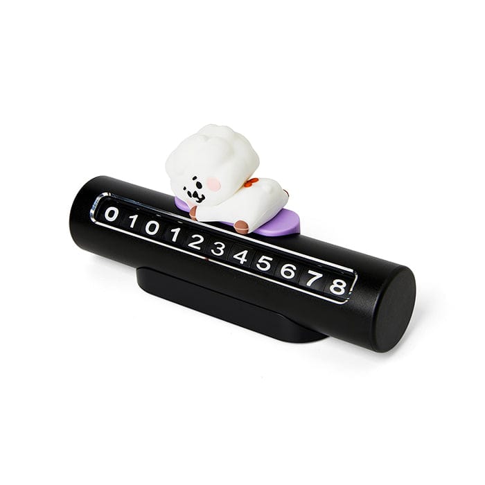 LINE FRIENDS LIVING RJ BT21 RJ BABY PARKING PHONE NUMBER PLATE (7182463991981)