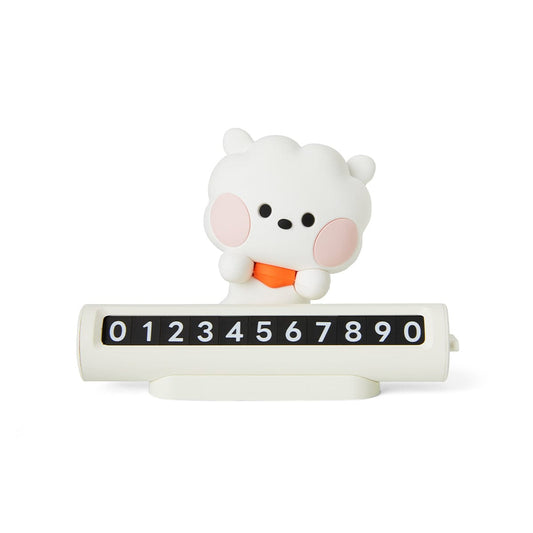 [NEW] 라인프렌즈 BT21 RJ 미니니 차량용 피규어 번호 안내판