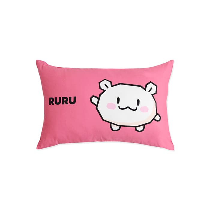 LINE FRIENDS LIVING RURU TRUZ RURU PILLOW COVER (7182495908013)