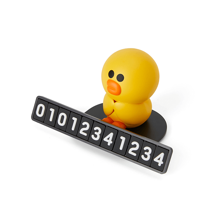 LINE FRIENDS LIVING SALLY BROWN & FRIENDS SALLY FIGURE PHONE NUMBER PLATE (7182716600493)