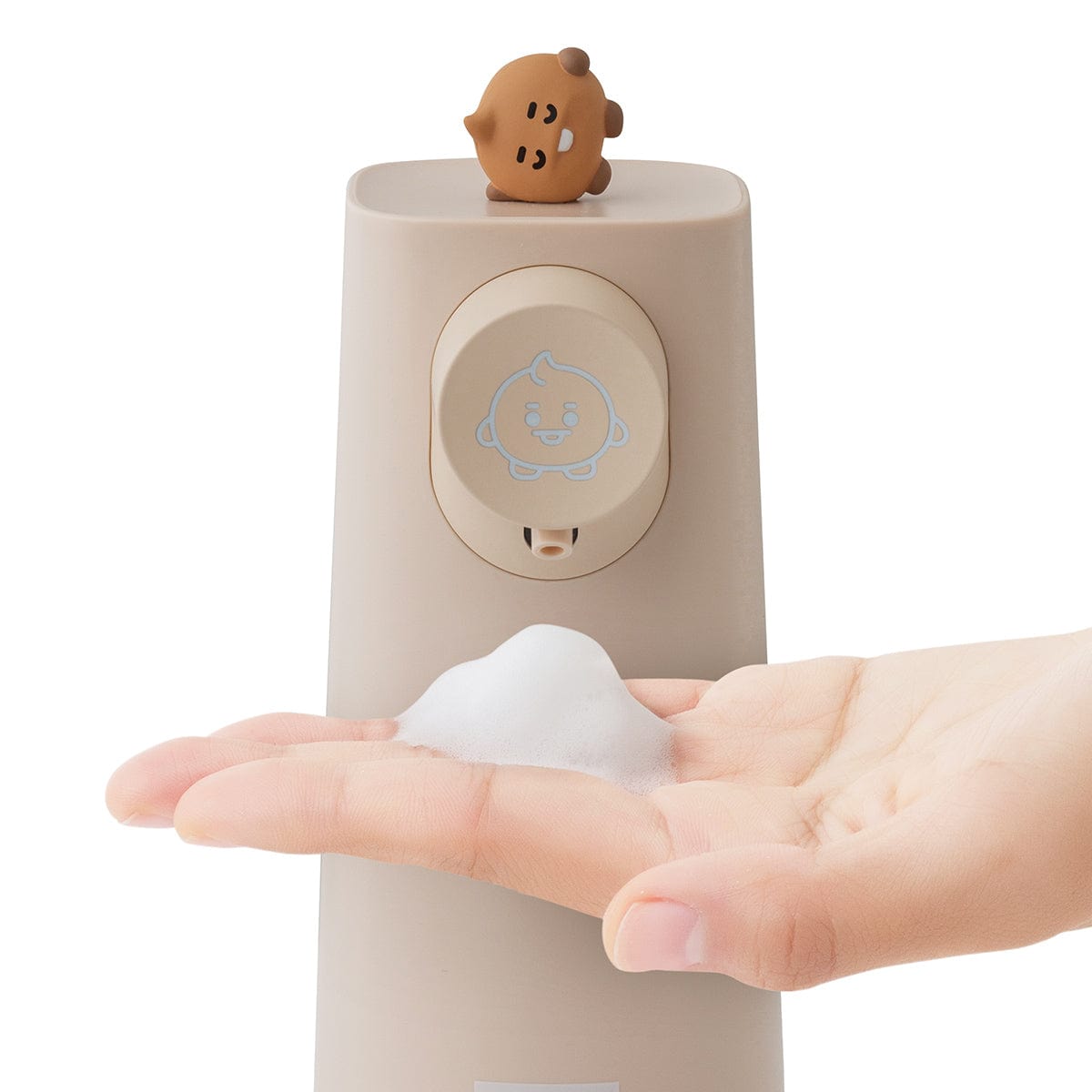 LINE FRIENDS LIVING SHOOKY BT21 SHOOKY BABY AUTOMATIC SOAP DISPENSER (7182470971565)