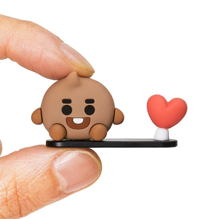 LINE FRIENDS LIVING SHOOKY BT21 SHOOKY BABY FIGURE MASK HANGER (7182463598765)