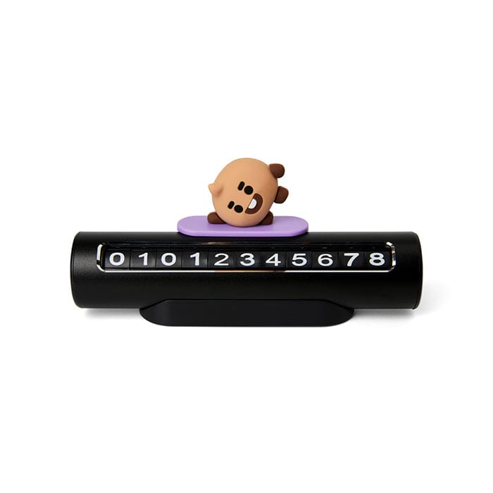 LINE FRIENDS LIVING SHOOKY BT21 SHOOKY BABY PARKING PHONE NUMBER PLATE (7182463893677)