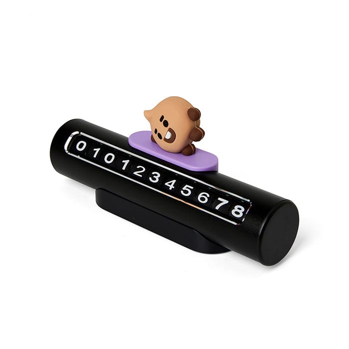 LINE FRIENDS LIVING SHOOKY BT21 SHOOKY BABY PARKING PHONE NUMBER PLATE (7182463893677)