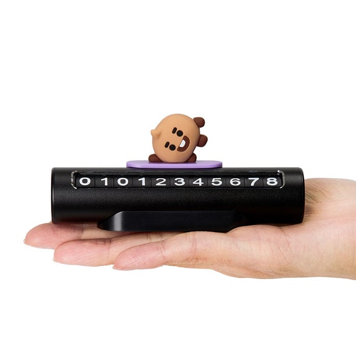 LINE FRIENDS LIVING SHOOKY BT21 SHOOKY BABY PARKING PHONE NUMBER PLATE (7182463893677)