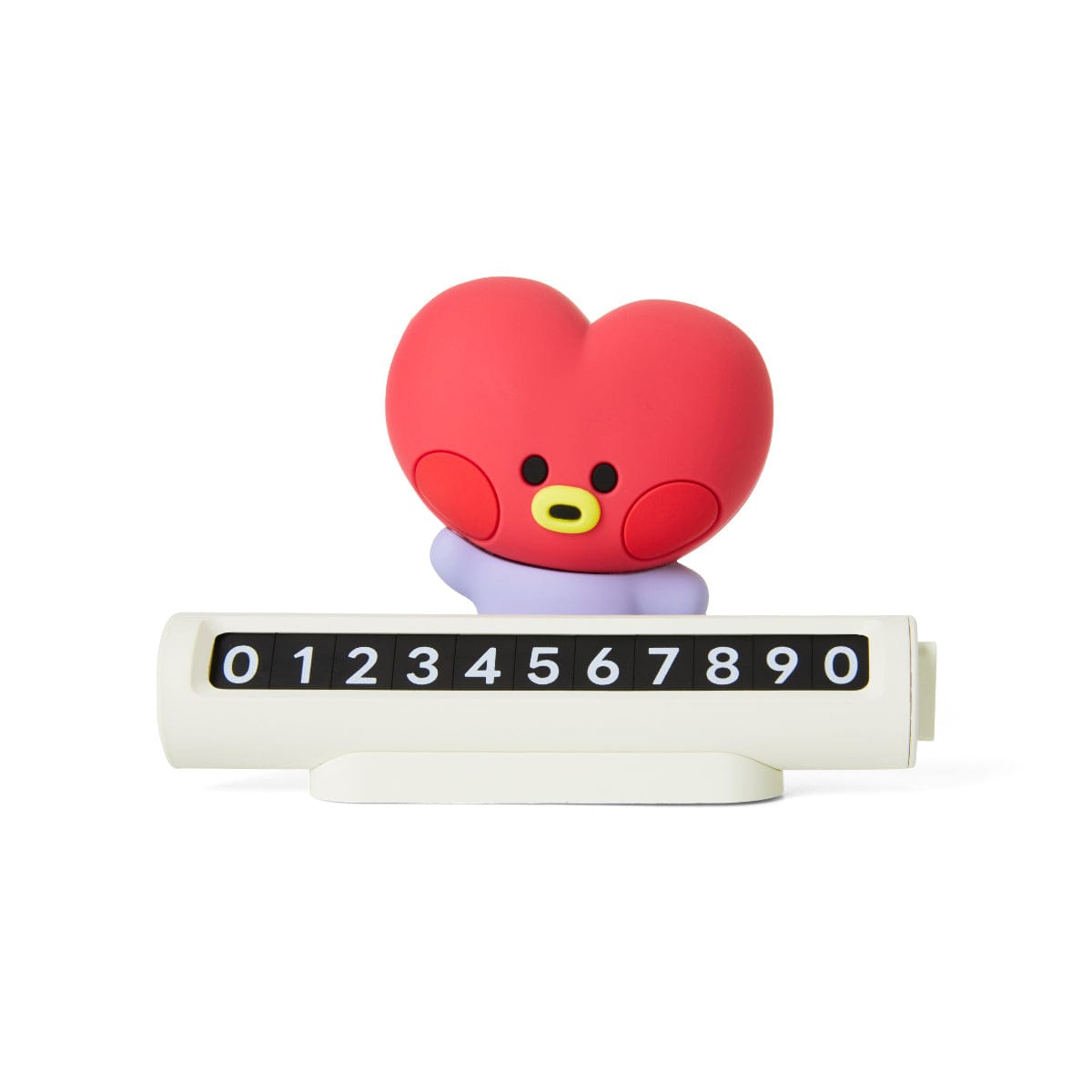 [NEW] 라인프렌즈 BT21 TATA 미니니 차량용 피규어 번호 안내판