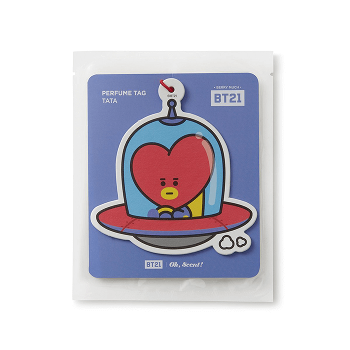 LINE FRIENDS LIVING TATA BT21 TATA OHSCENT HANGING AIR FRESHENER (6092511740077)