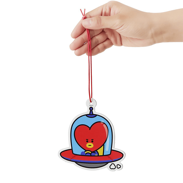 LINE FRIENDS LIVING TATA BT21 TATA OHSCENT HANGING AIR FRESHENER (6092511740077)