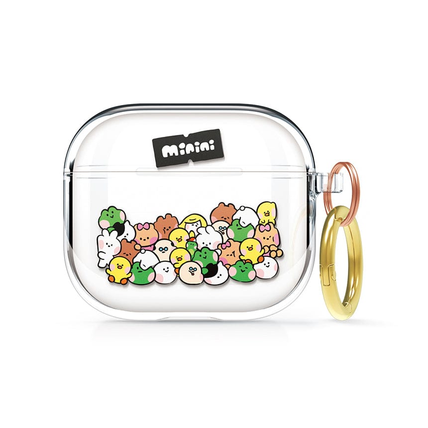 LINE FRIENDS SCHOOL/OFFICE AirPods 3RD LINE FRIENDS minini WAGGLE WAGGLE AIRPODS 3RD GEN CASE (7194881130669)