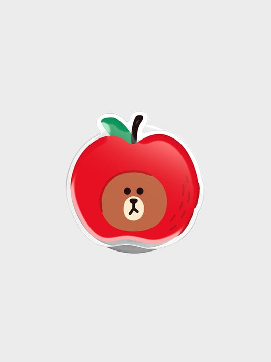 LINE FRIENDS MAGSAFE SMART TOK - APPLE BROWN