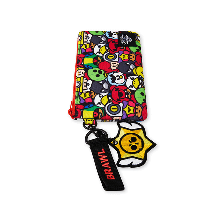 LINE FRIENDS SCHOOL/OFFICE BRAWL STARS BRAWL STARS PENCIL CASE (6093373636781)