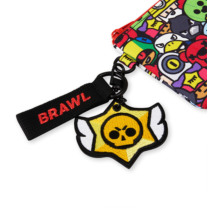 LINE FRIENDS SCHOOL/OFFICE BRAWL STARS BRAWL STARS PENCIL CASE (6093373636781)